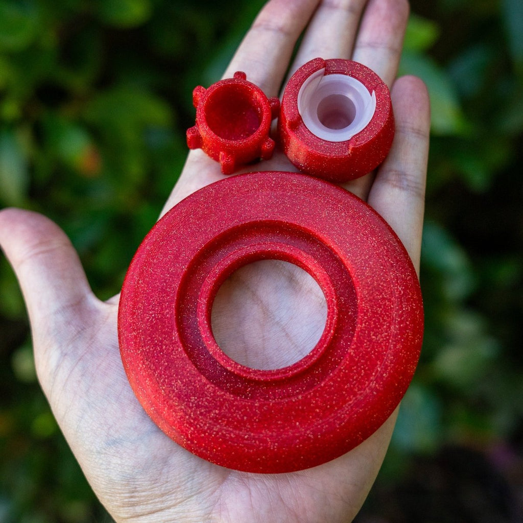 Blazer big shot gt 8000 resin base, knob and bubble cap holder - lite