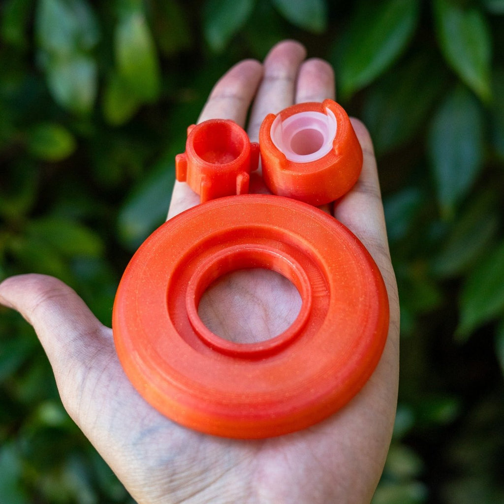 Blazer big shot gt 8000 resin base, knob and bubble cap holder - lite