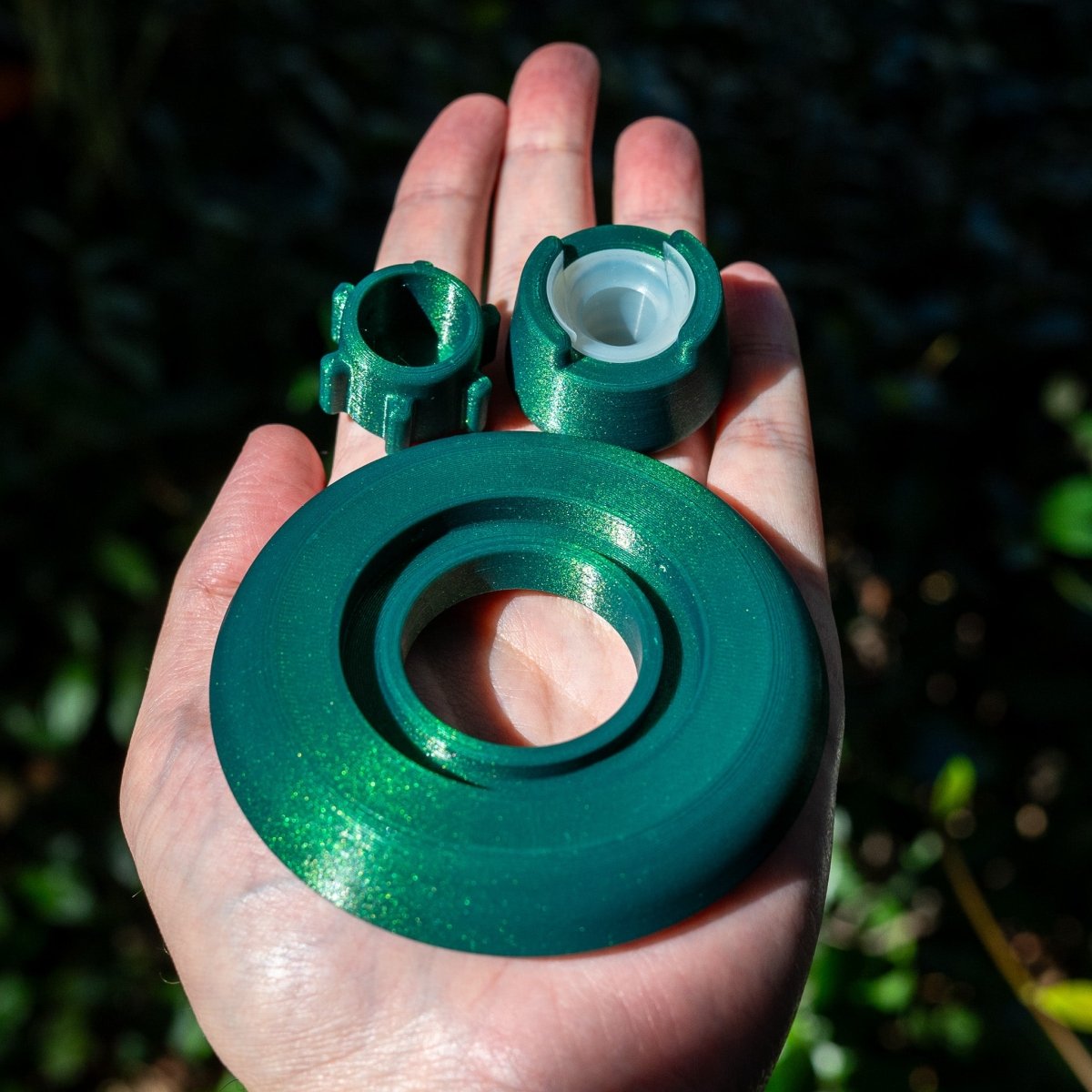 Blazer big shot gt 8000 resin base, knob and bubble cap holder - lite