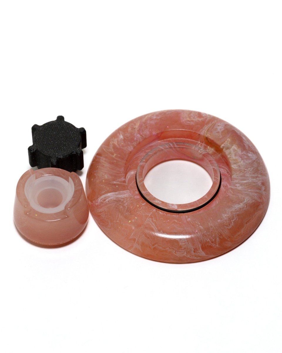 Pink Salt - Blazer big shot gt 8000 resin base, knob, and bubble cap holder.