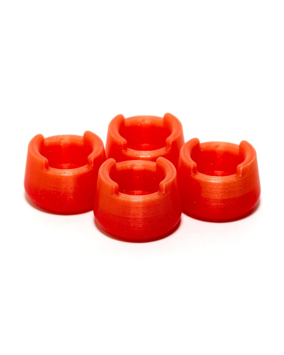 Sunrise Orange  - Bubble Cap Holder & Puffco Pivot base.