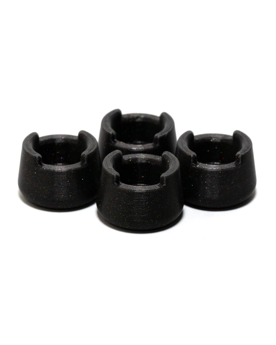 Galaxy Black - Bubble Cap Holder & Puffco Pivot base.