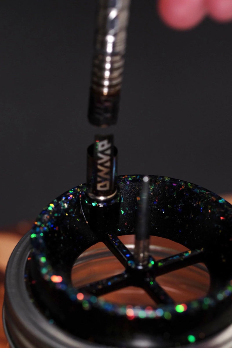 Mason jar ashtray Lid for wide mouth mason jars - LID ONLY perfect for dynavap vapcap