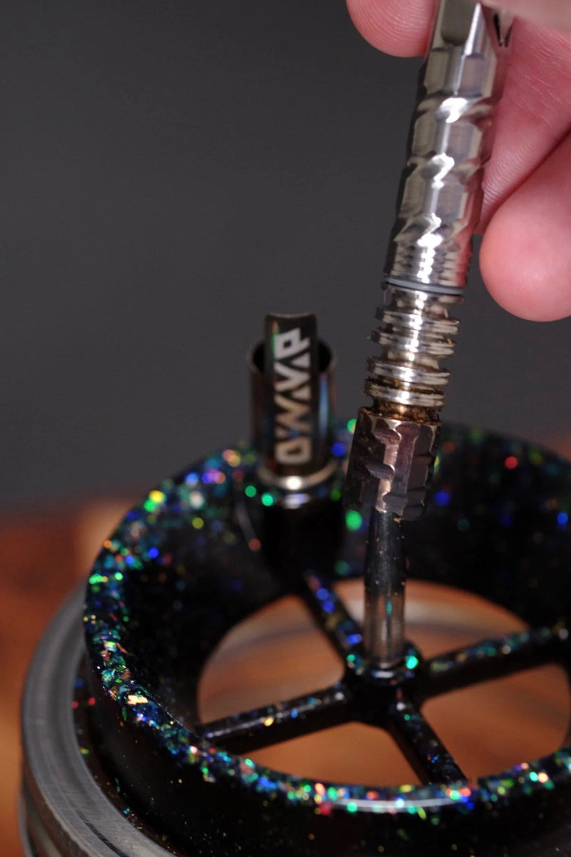 Mason jar ashtray Lid for wide mouth mason jars - LID ONLY perfect for dynavap vapcap