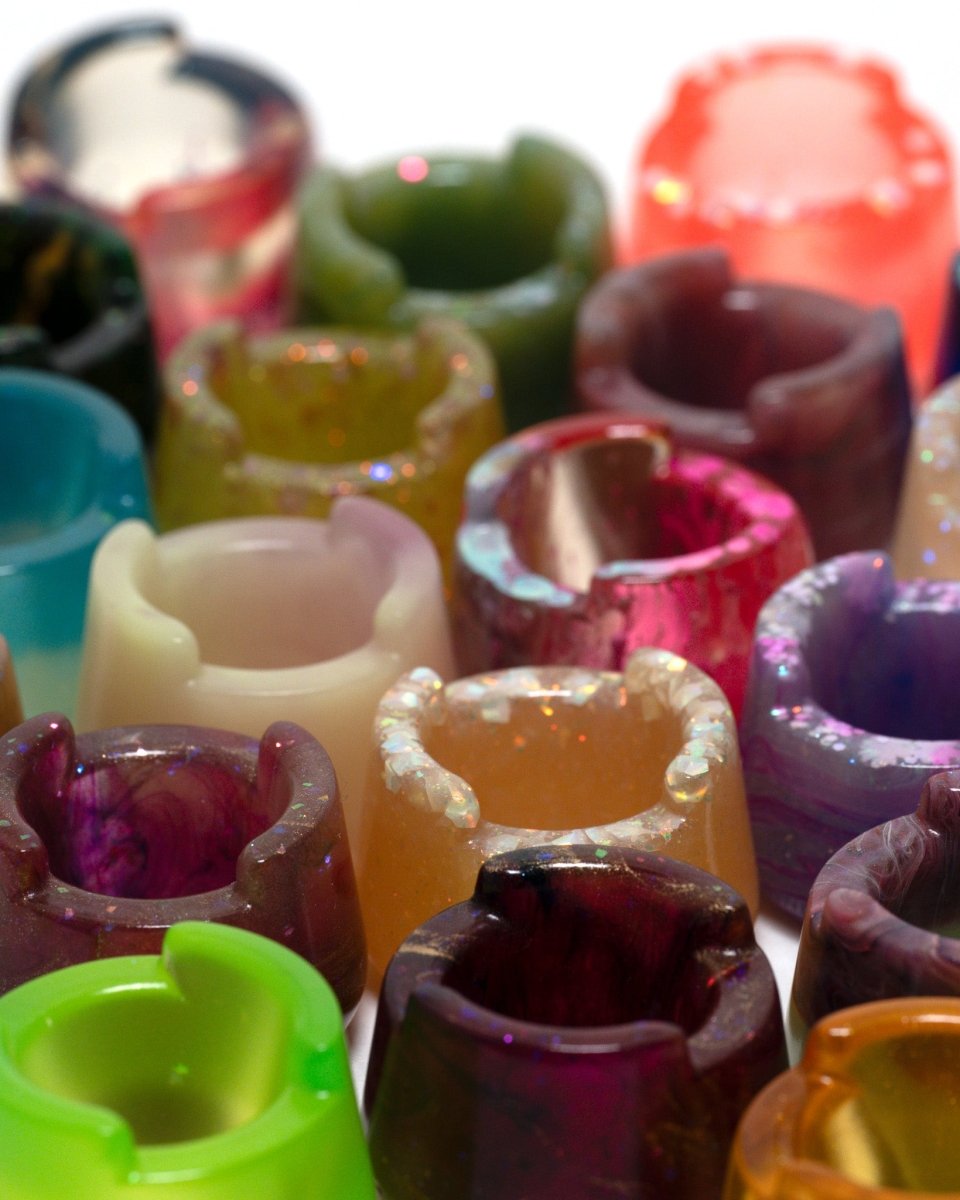 Mystery 4 pack - Bubble Cap Holder with silicone insert.