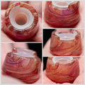 One of One Collection #1  - Resin Bubble Cap Holder with Silicone Insert