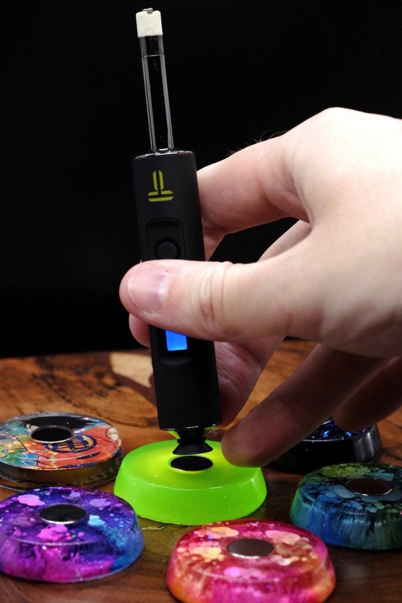 Quick release magnet bases for The Terpometer