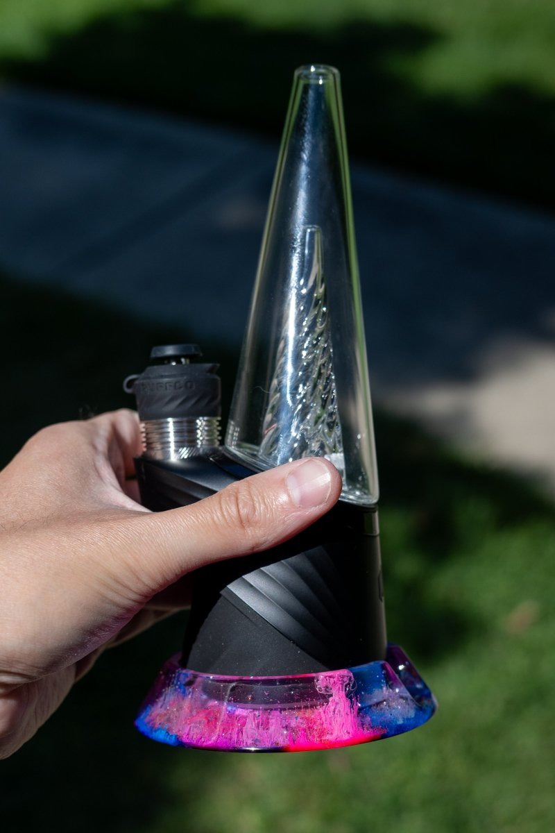 Resin Puffco Peak Pro and Peak Pro 3DXL Stabilizer Base | Anti-Tip Stand