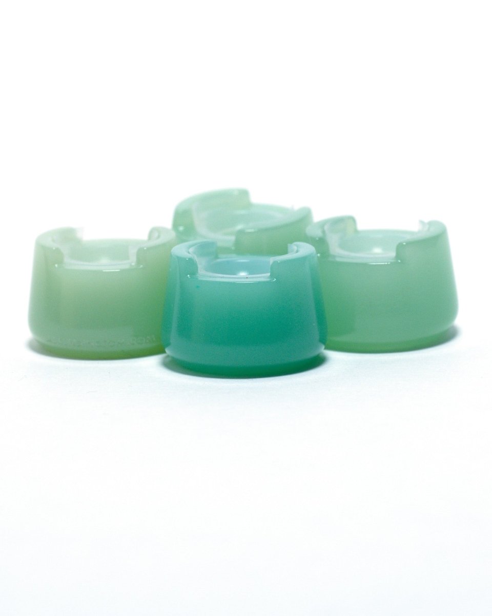 Teal - Bubble Cap Holder with silicone insert.