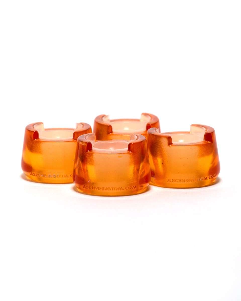 Orange - Bubble Cap Holder with silicone insert.