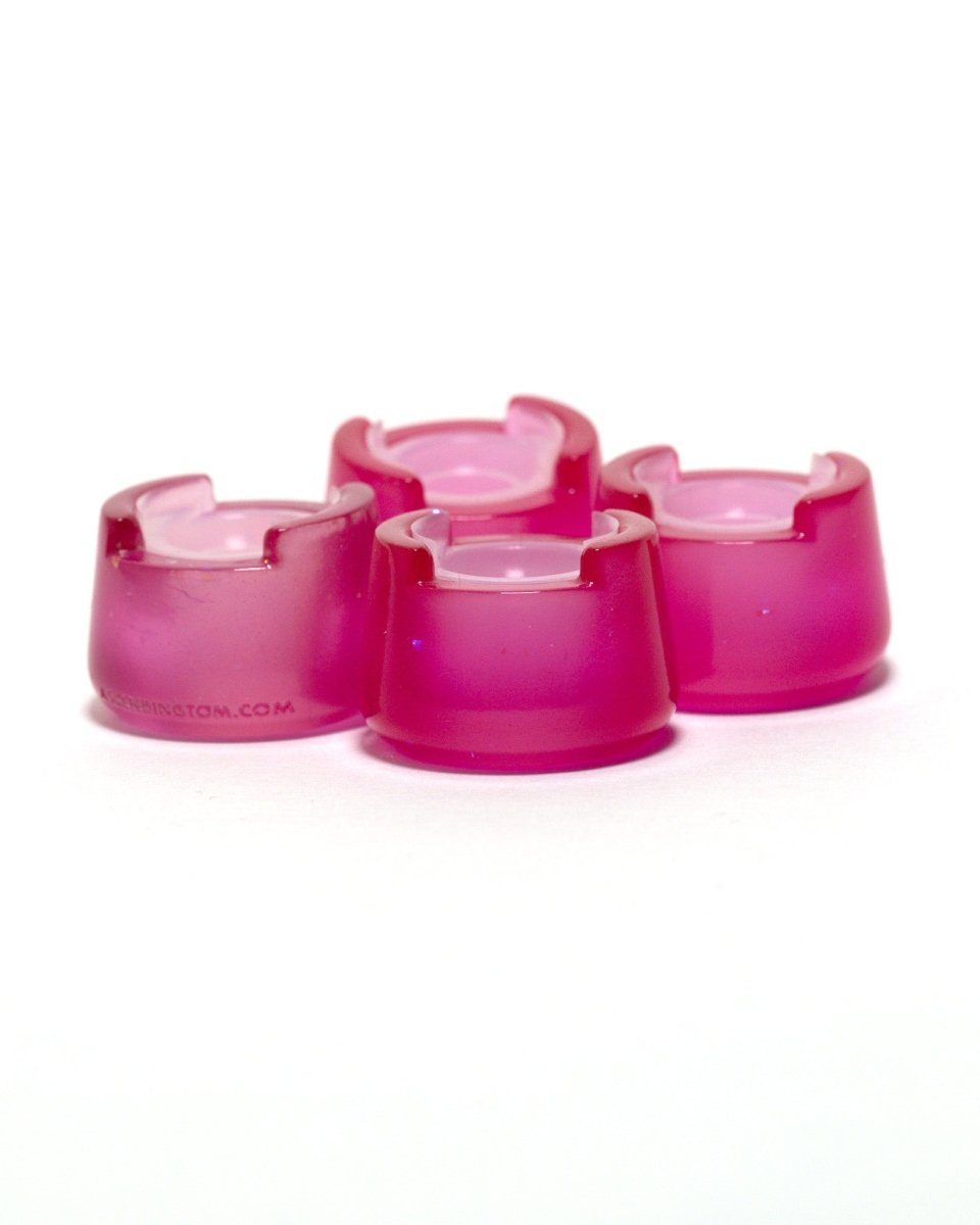 Pink - Bubble Cap Holder with silicone insert.